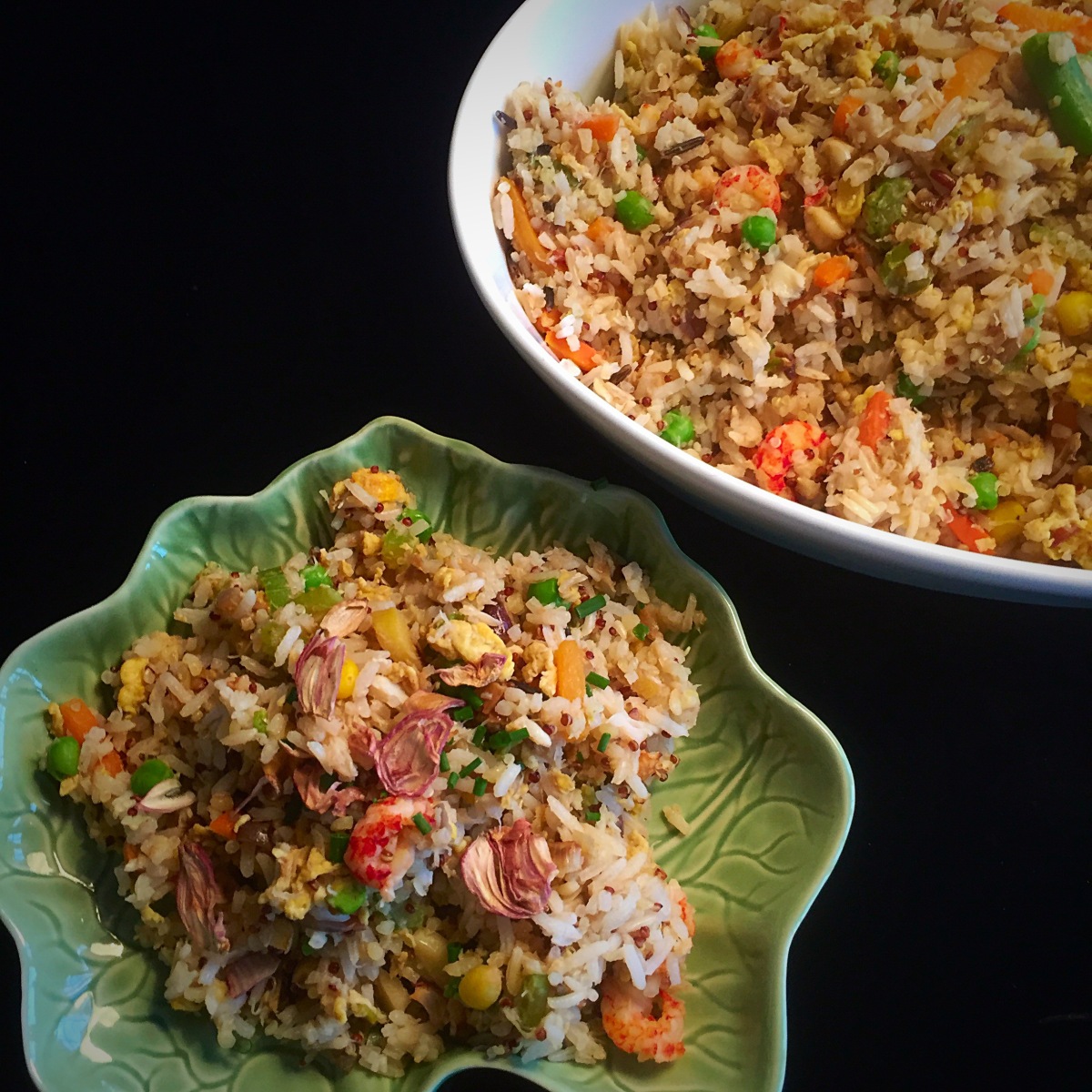 Pinoy crab and crayfish fried rice – masarap